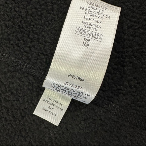 NWT Patagonia Fleece Zip-Up Jacket Size XL - Picture 10 of 16